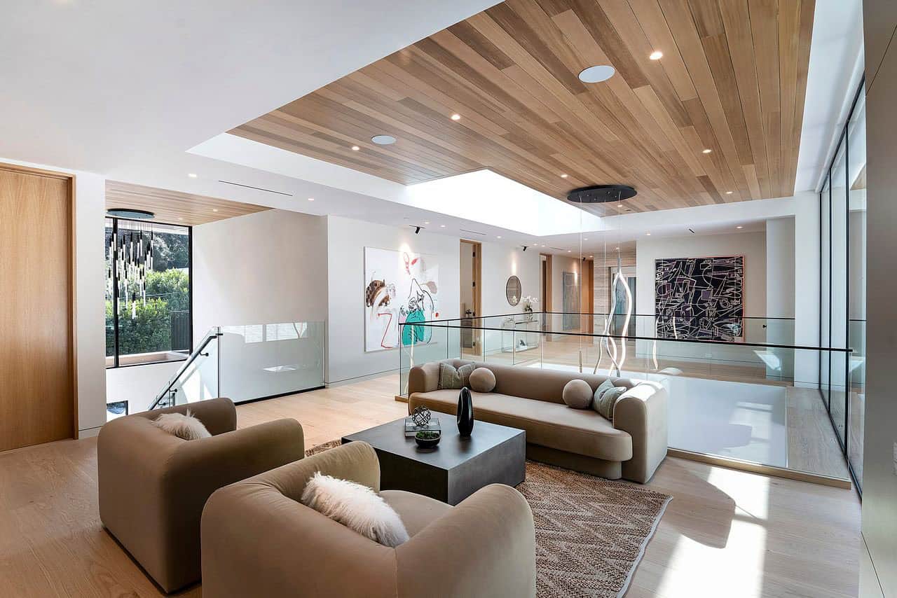 modern famiily room