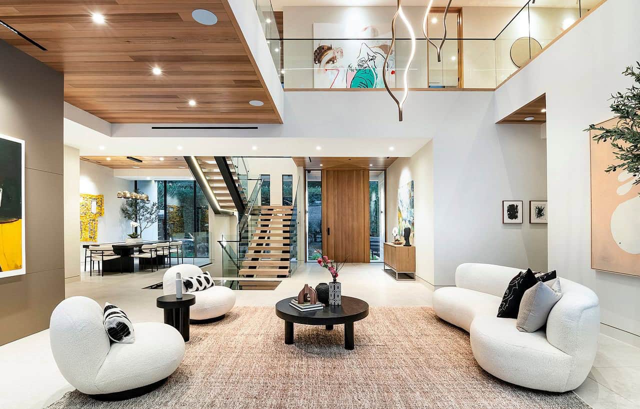 modern great room