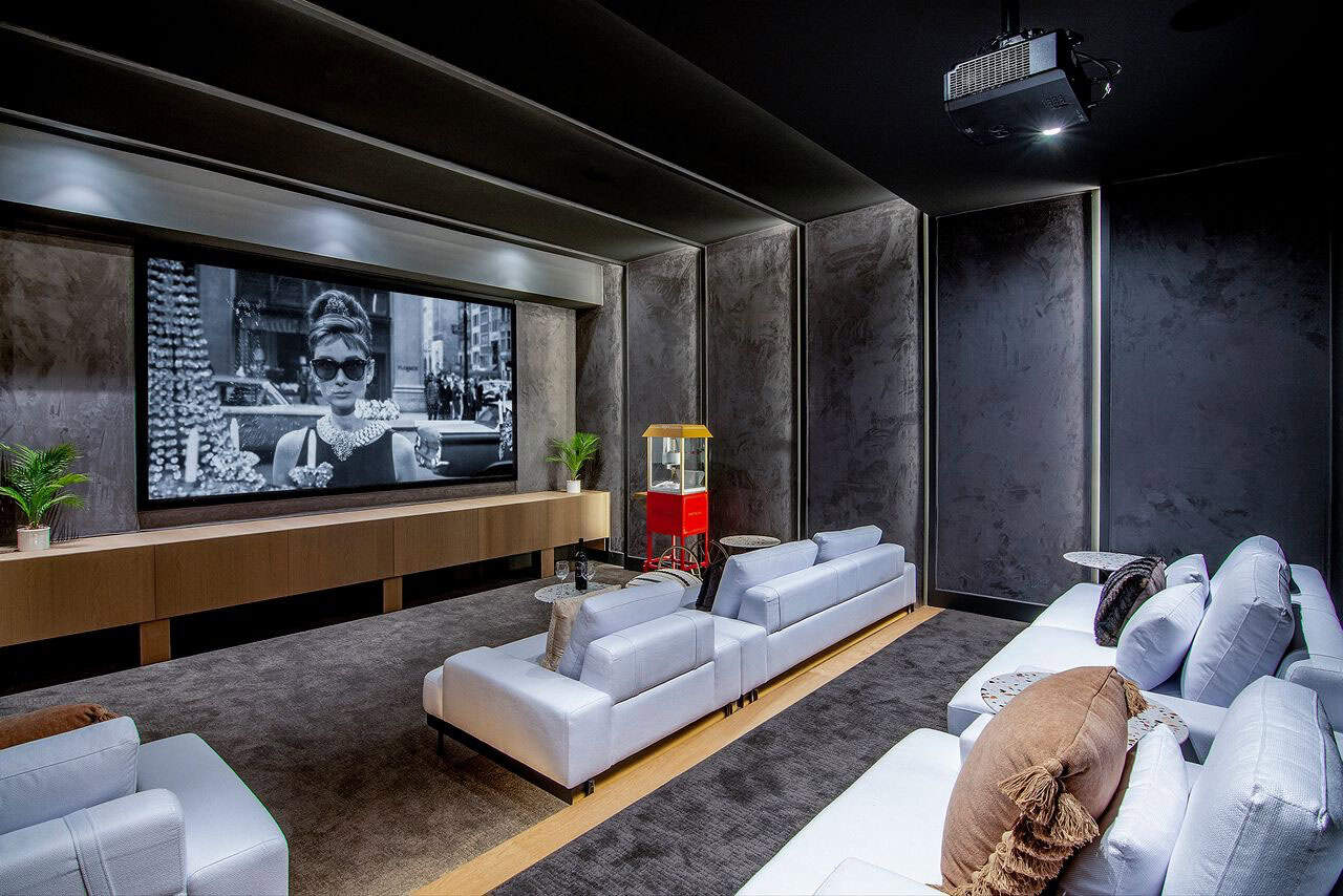 modern home theater