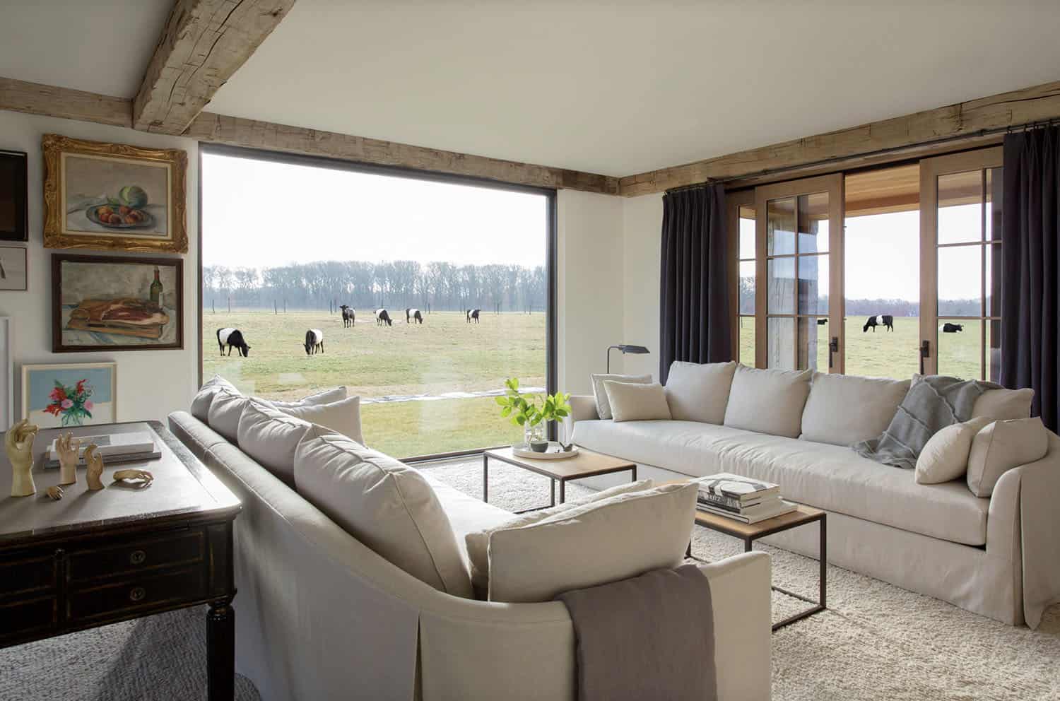 farmhouse style living room