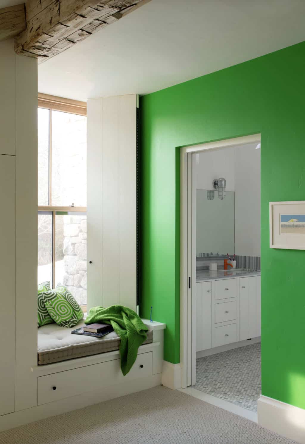 farmhouse style bathroom