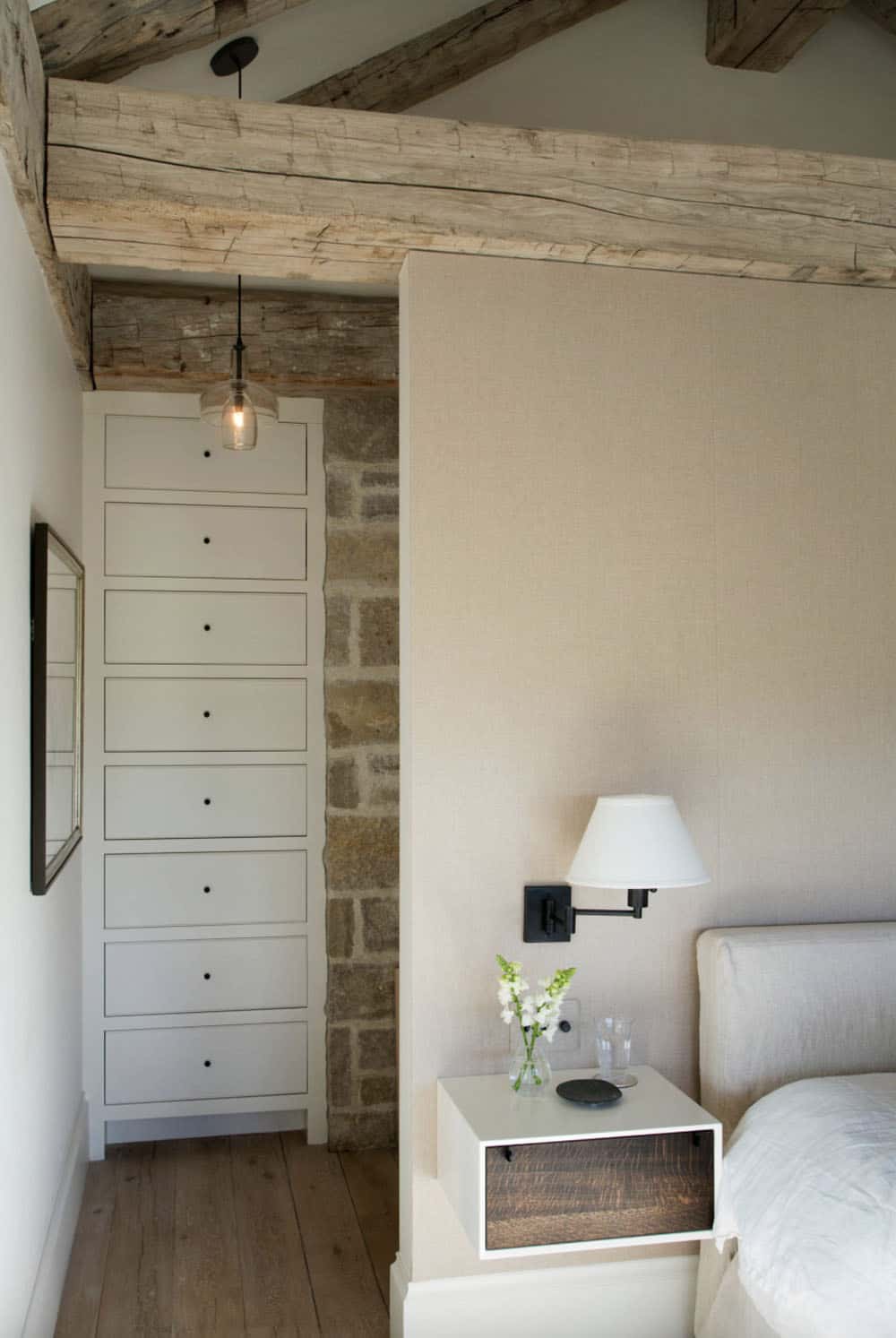 farmhouse style bedroom