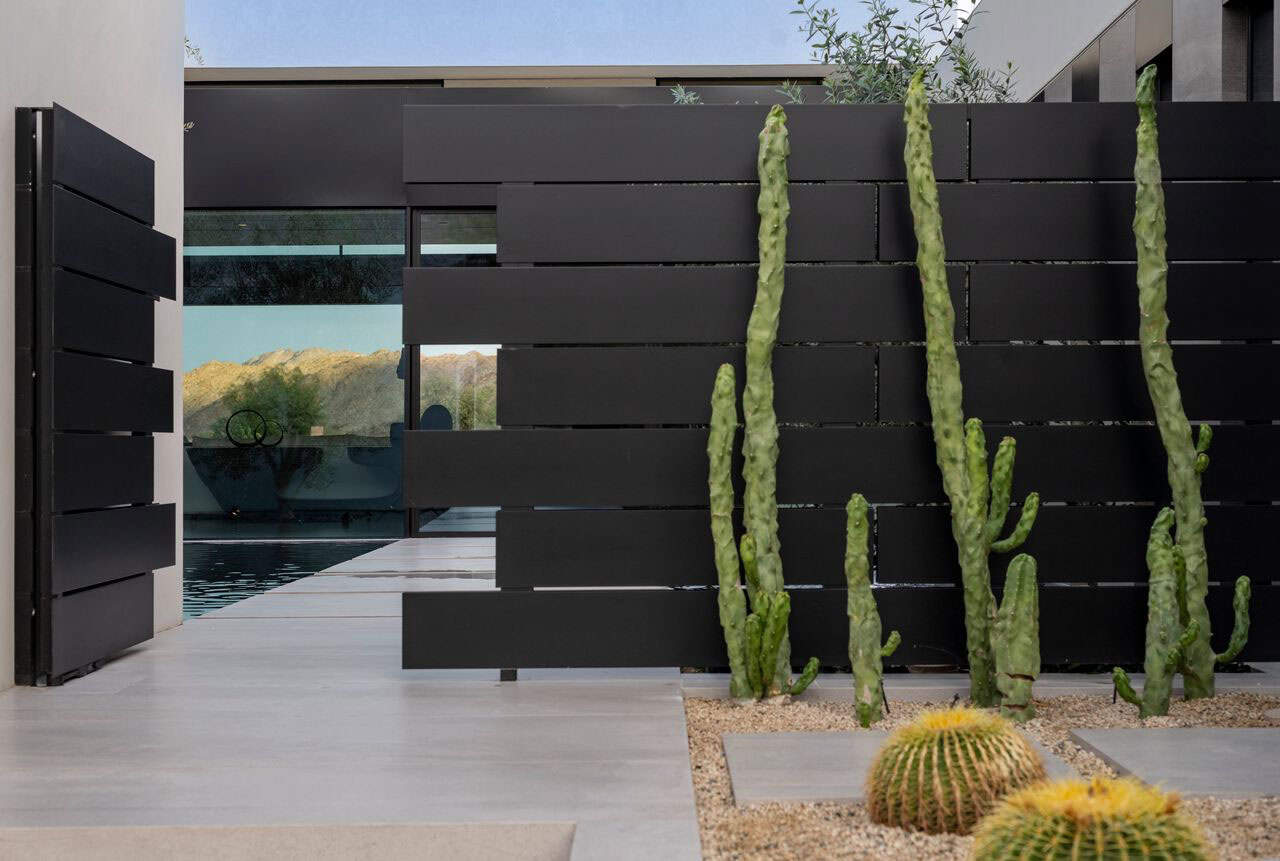 modern desert house exterior