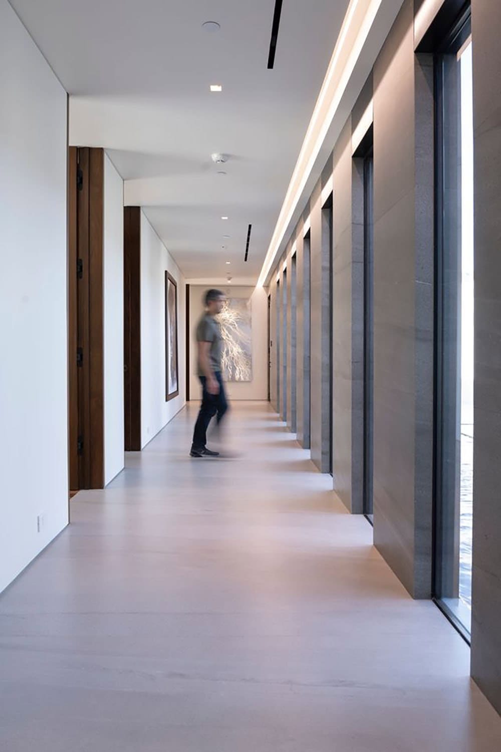 modern hallway
