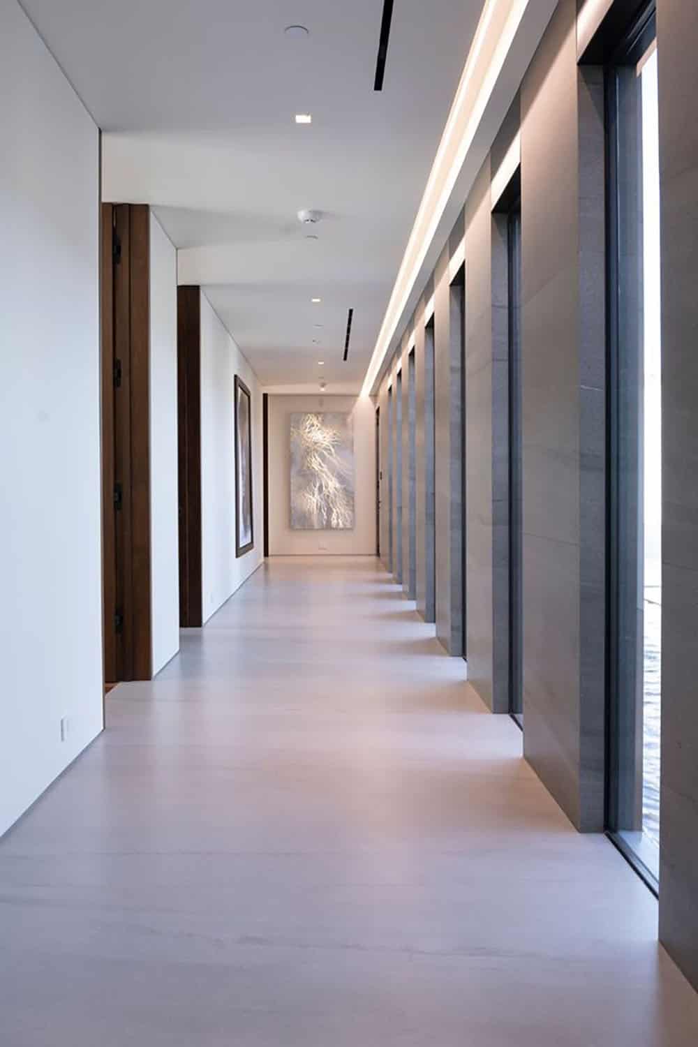 modern hallway