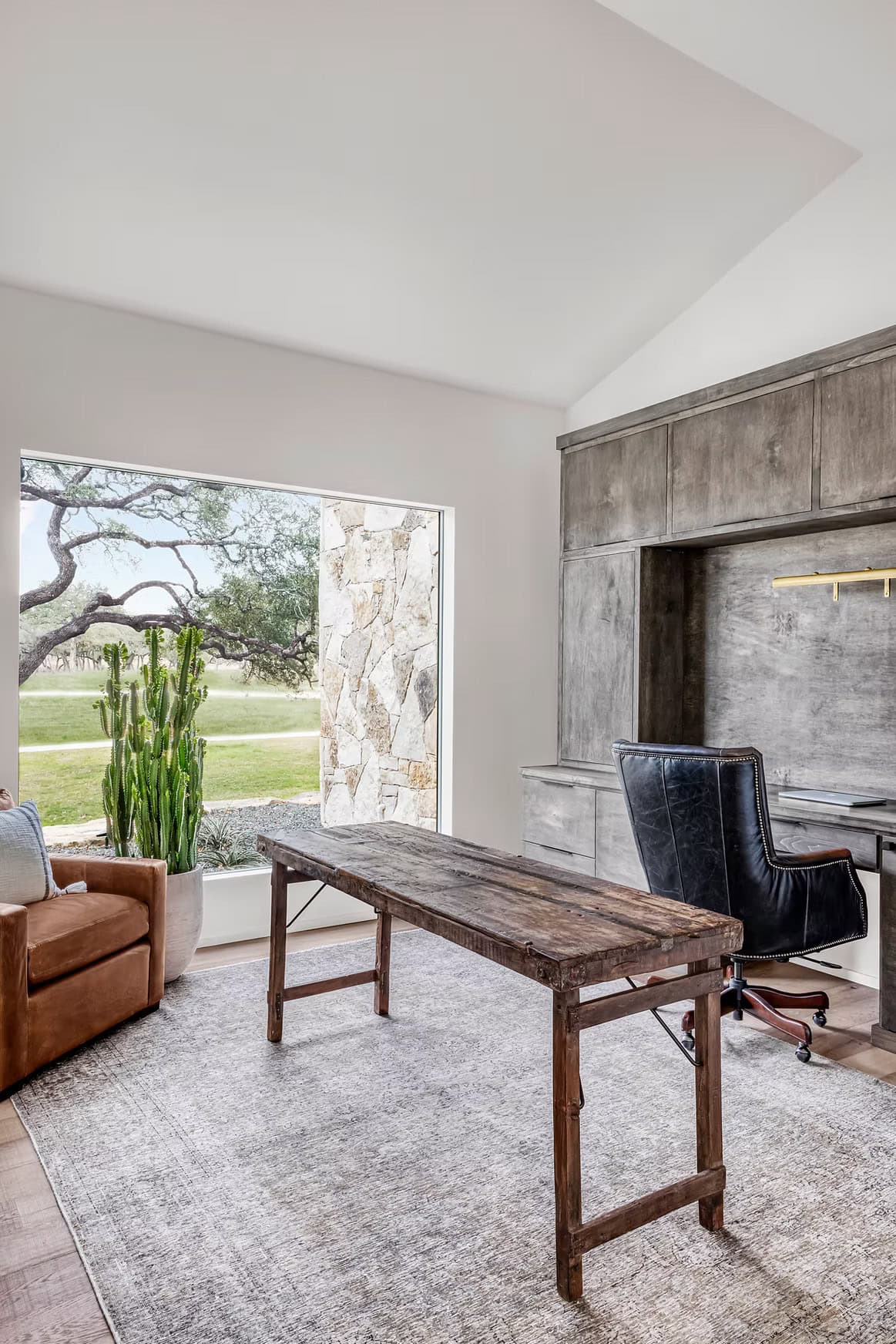 modern farmhouse style home office