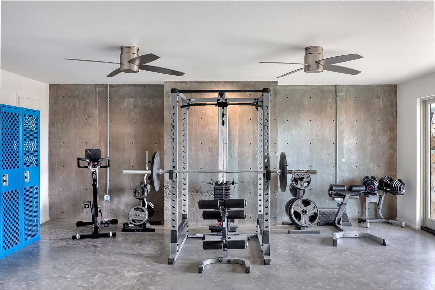 modern home gym