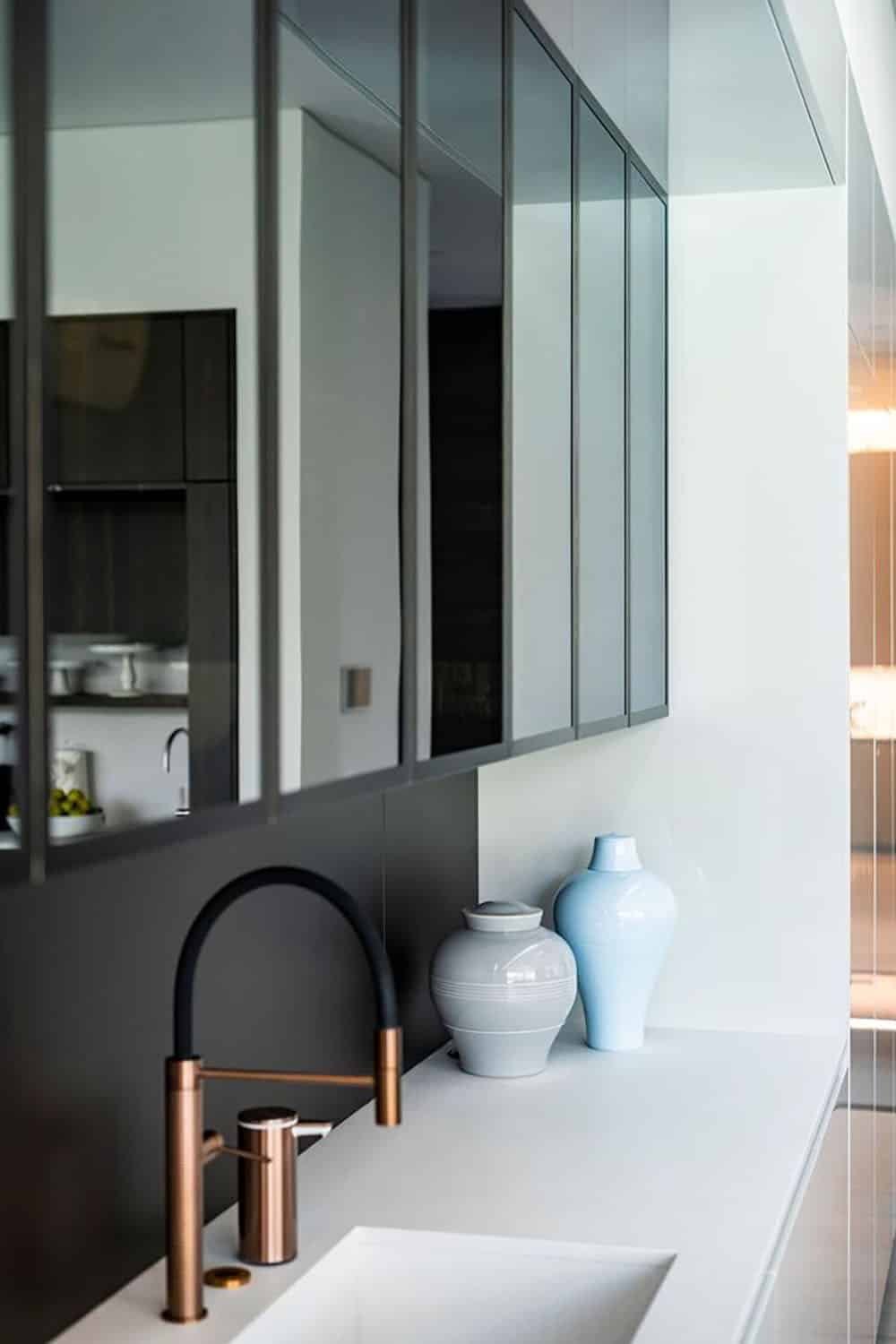 modern kitchen sink