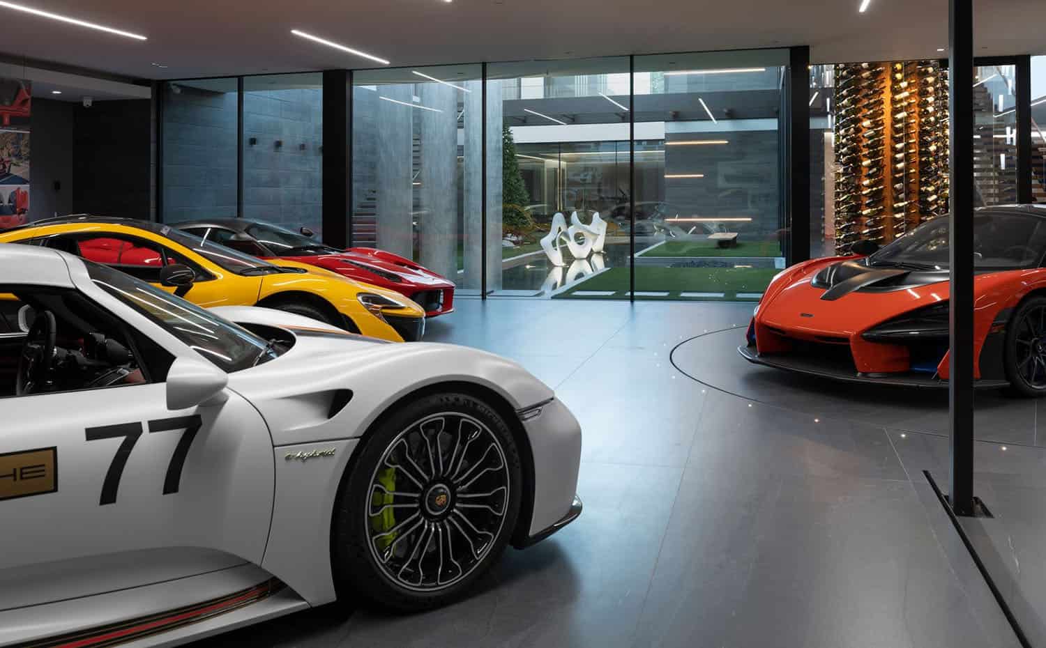 lower-level car museum