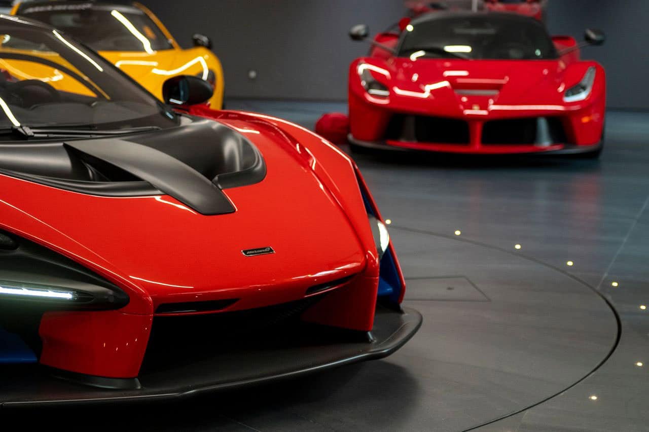 lower-level car museum