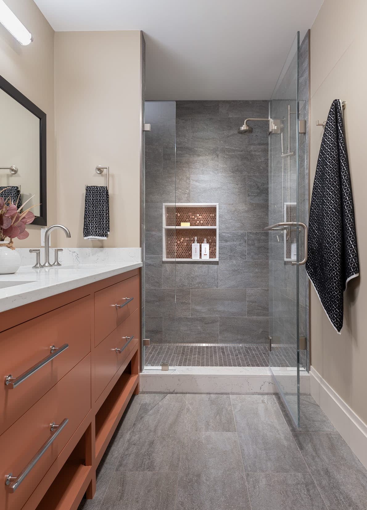 rustic bathroom