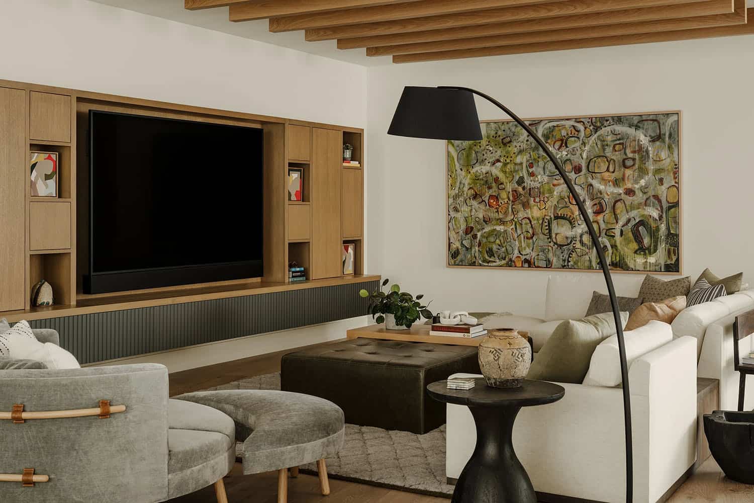 organic modern family room