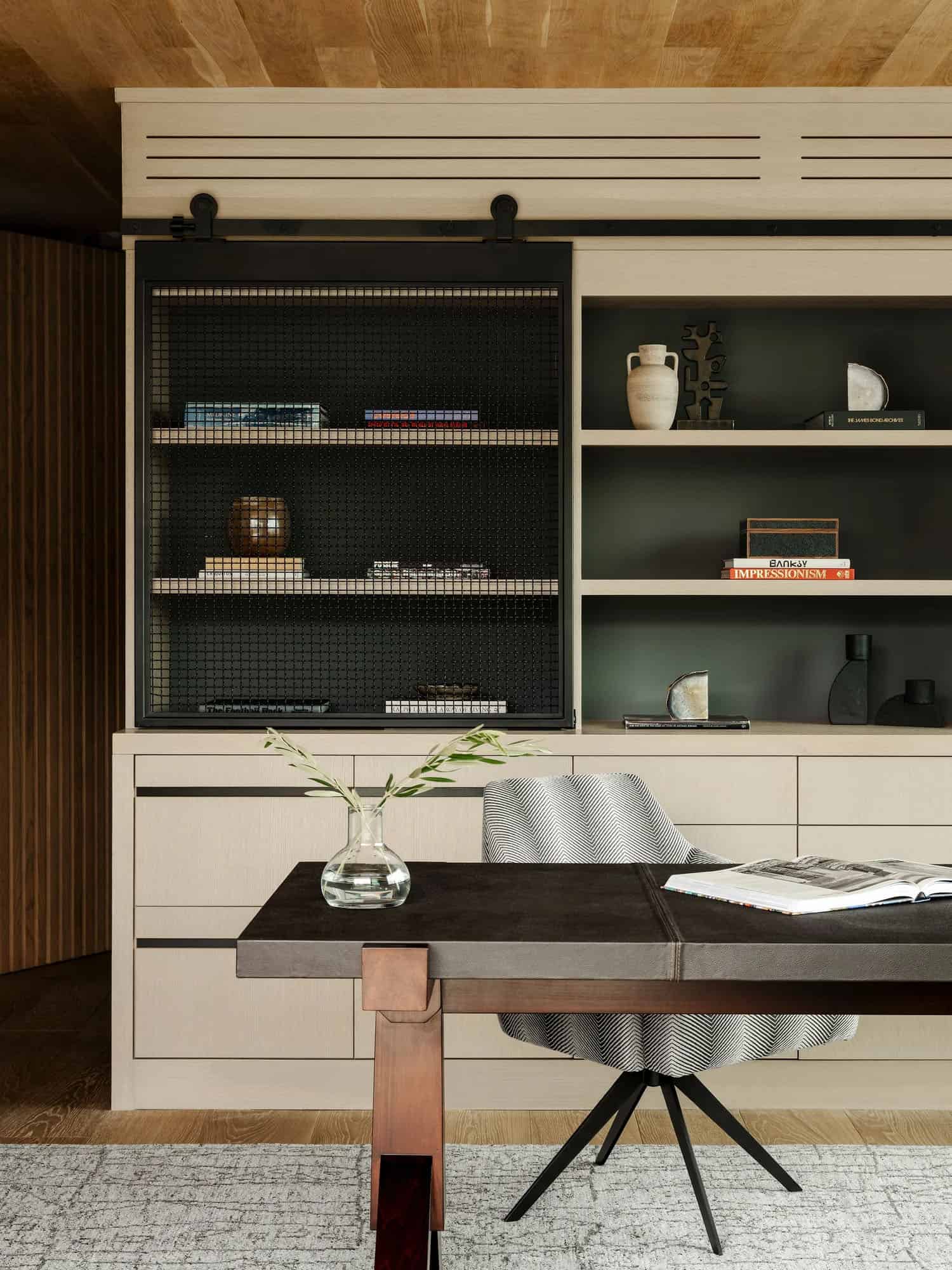 organic modern home office