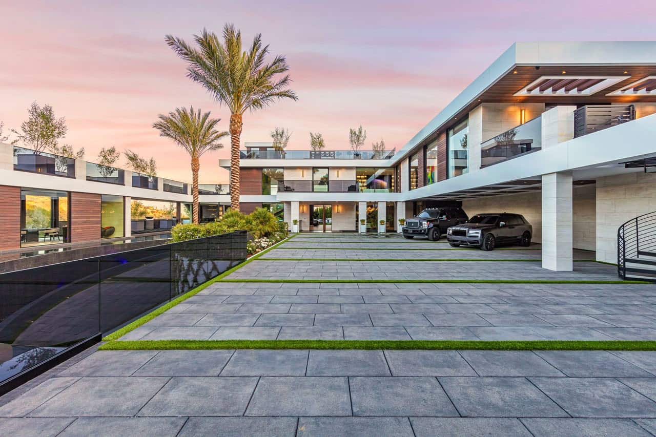 modern house exterior 