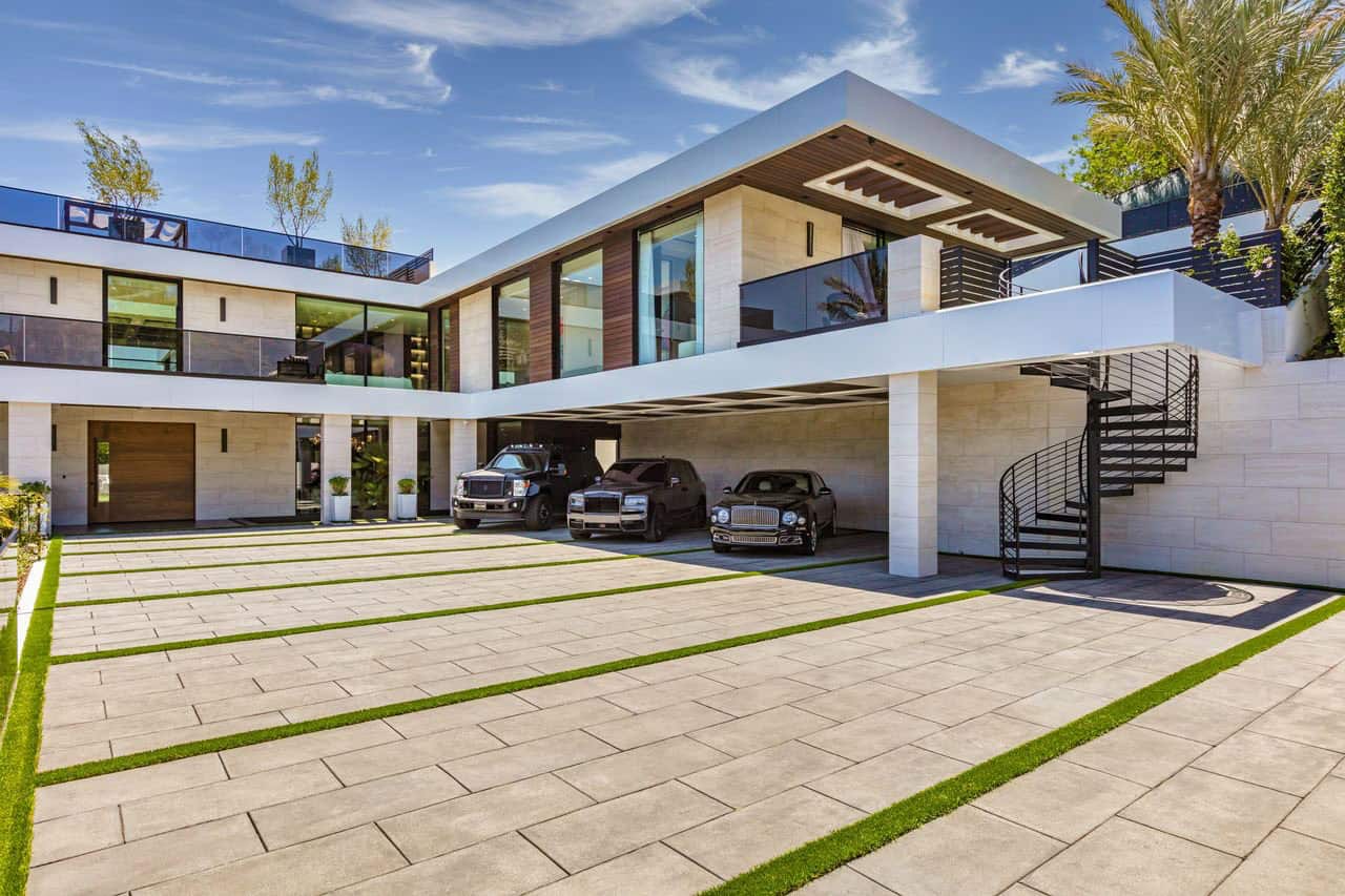 modern house exterior 