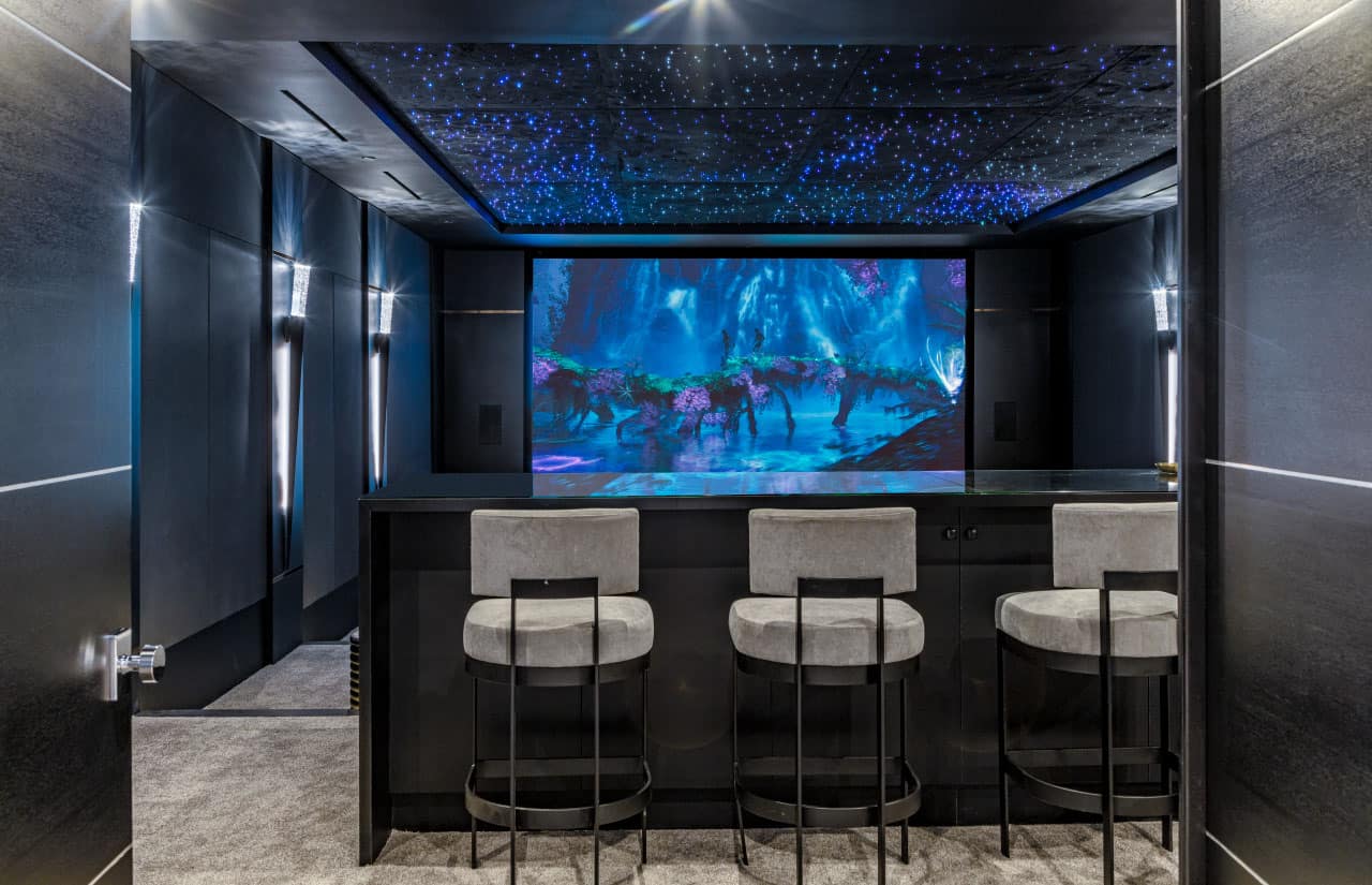 modern home theater