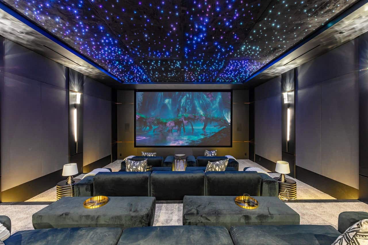 modern home theater