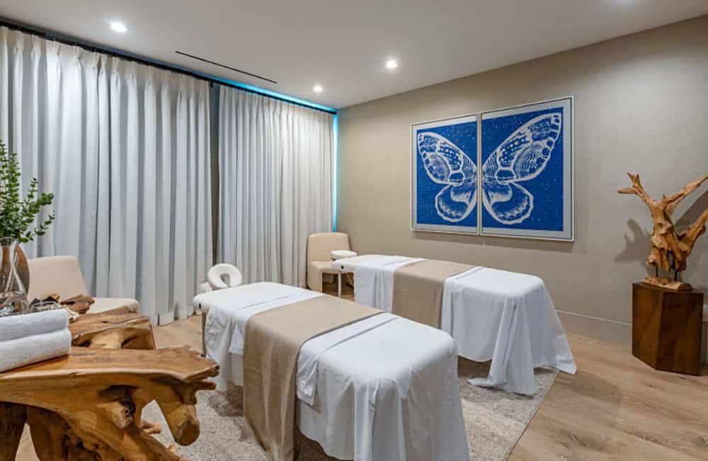 modern massage room