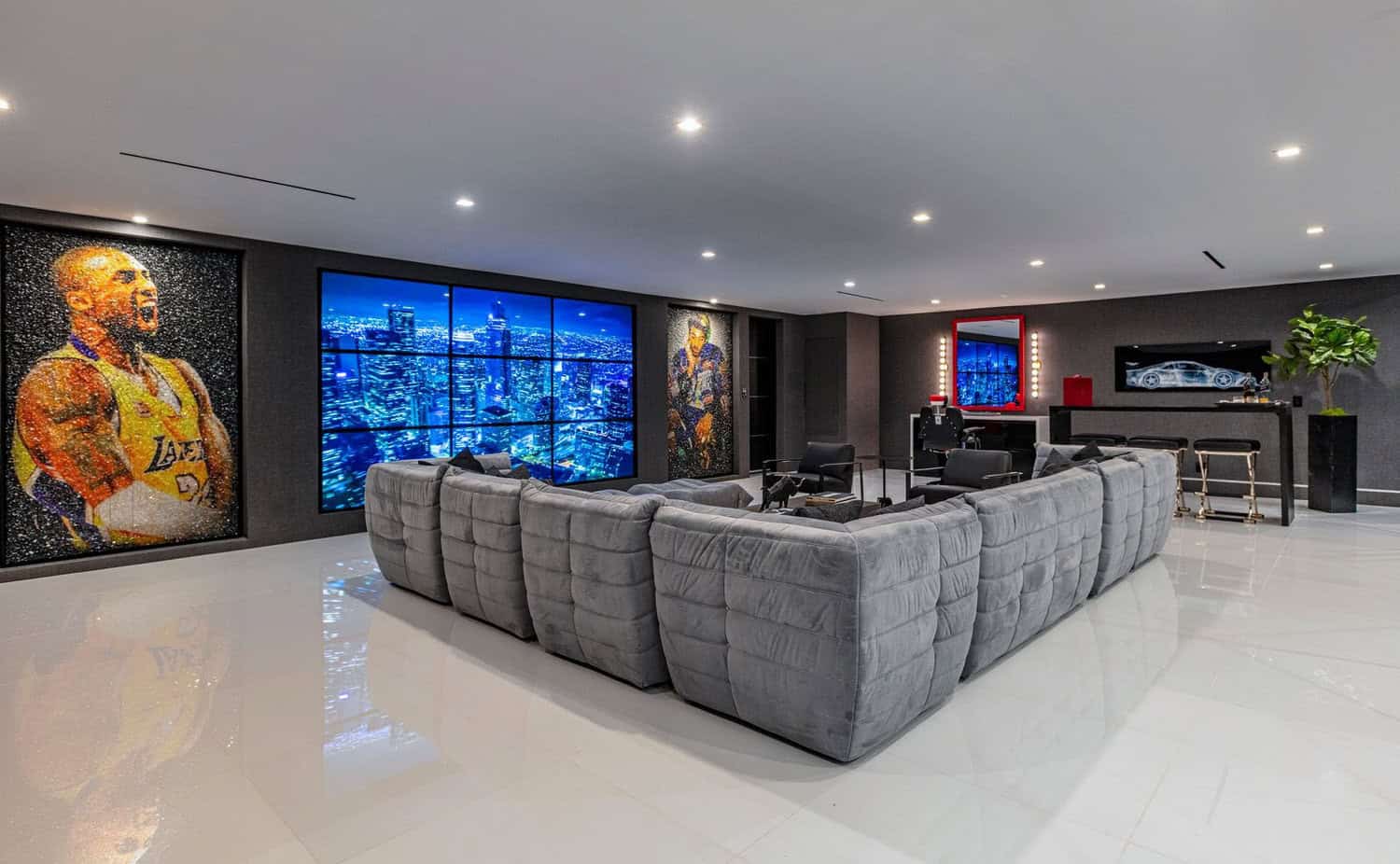 modern home theater