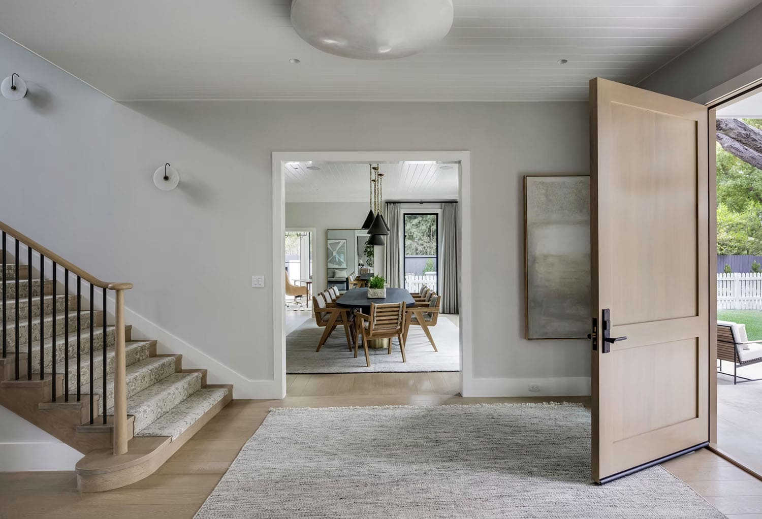 southern inspired home entry