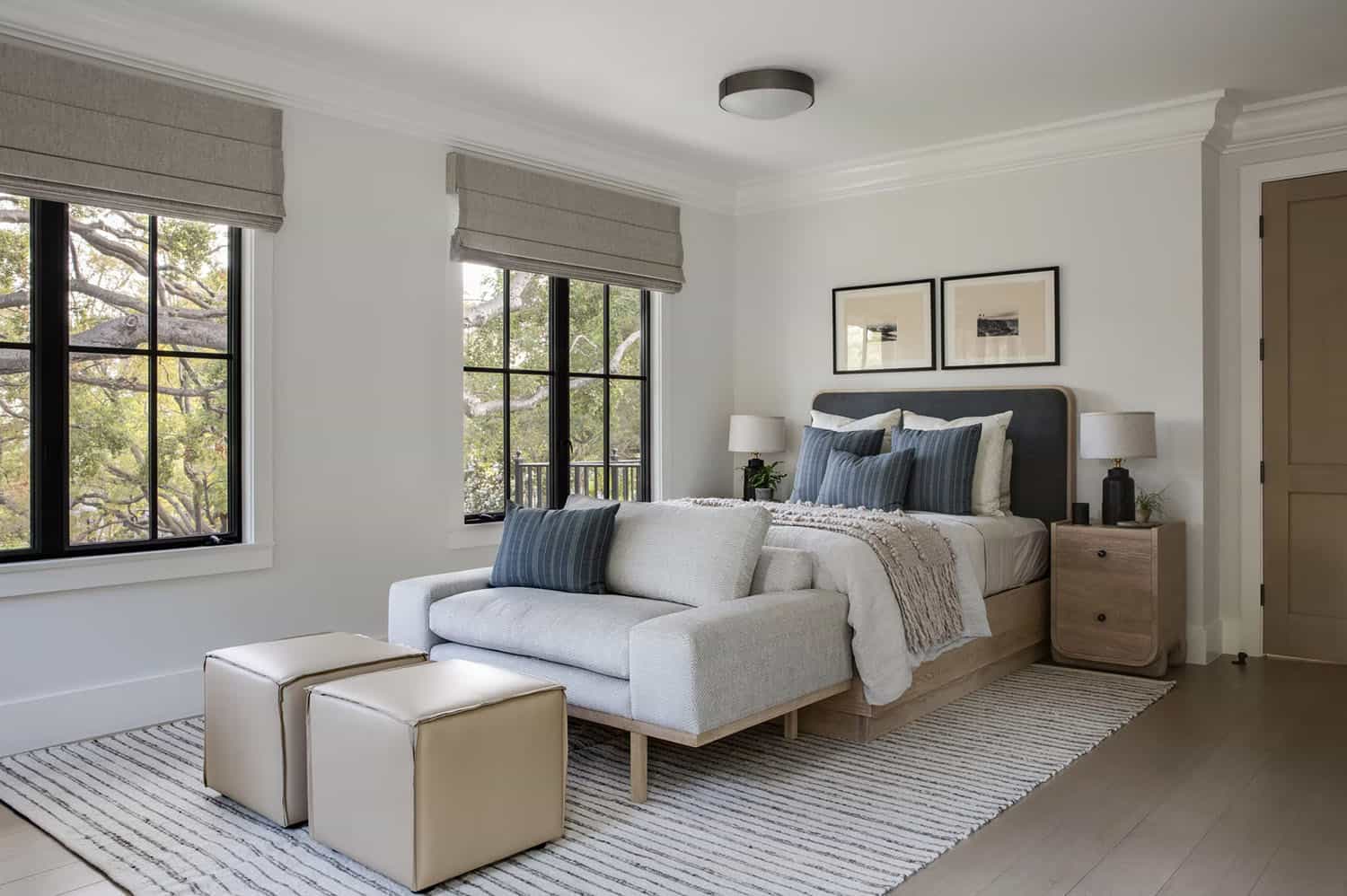 transitional style bedroom