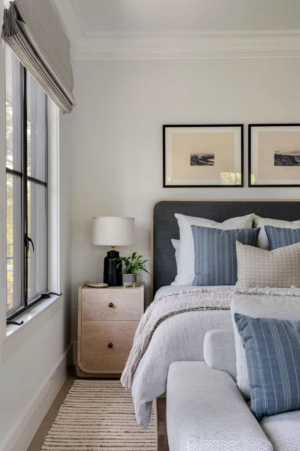 transitional style bedroom