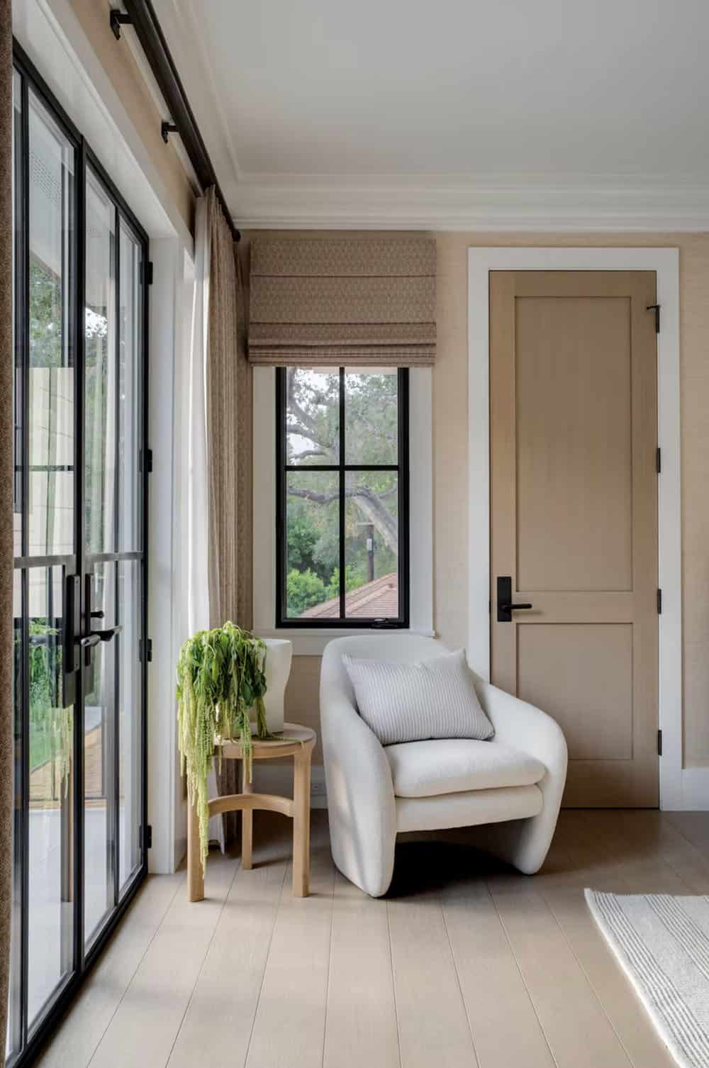 transitional style bedroom