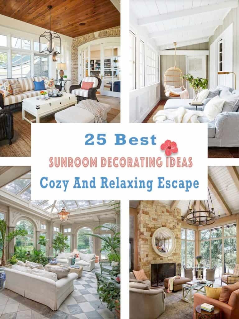 25 Best Sunroom Decorating Ideas For A Cozy And Relaxing Escape
