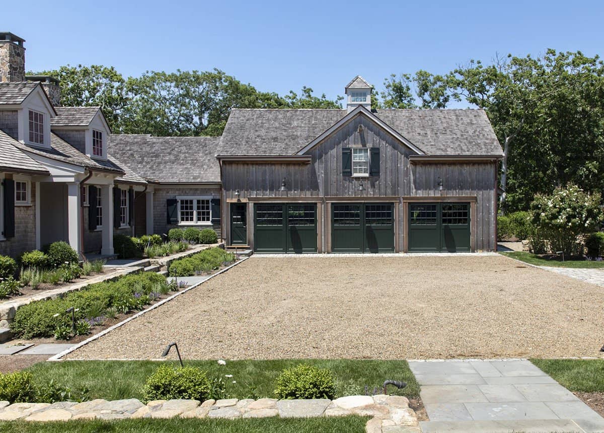 modern rustic carriage house