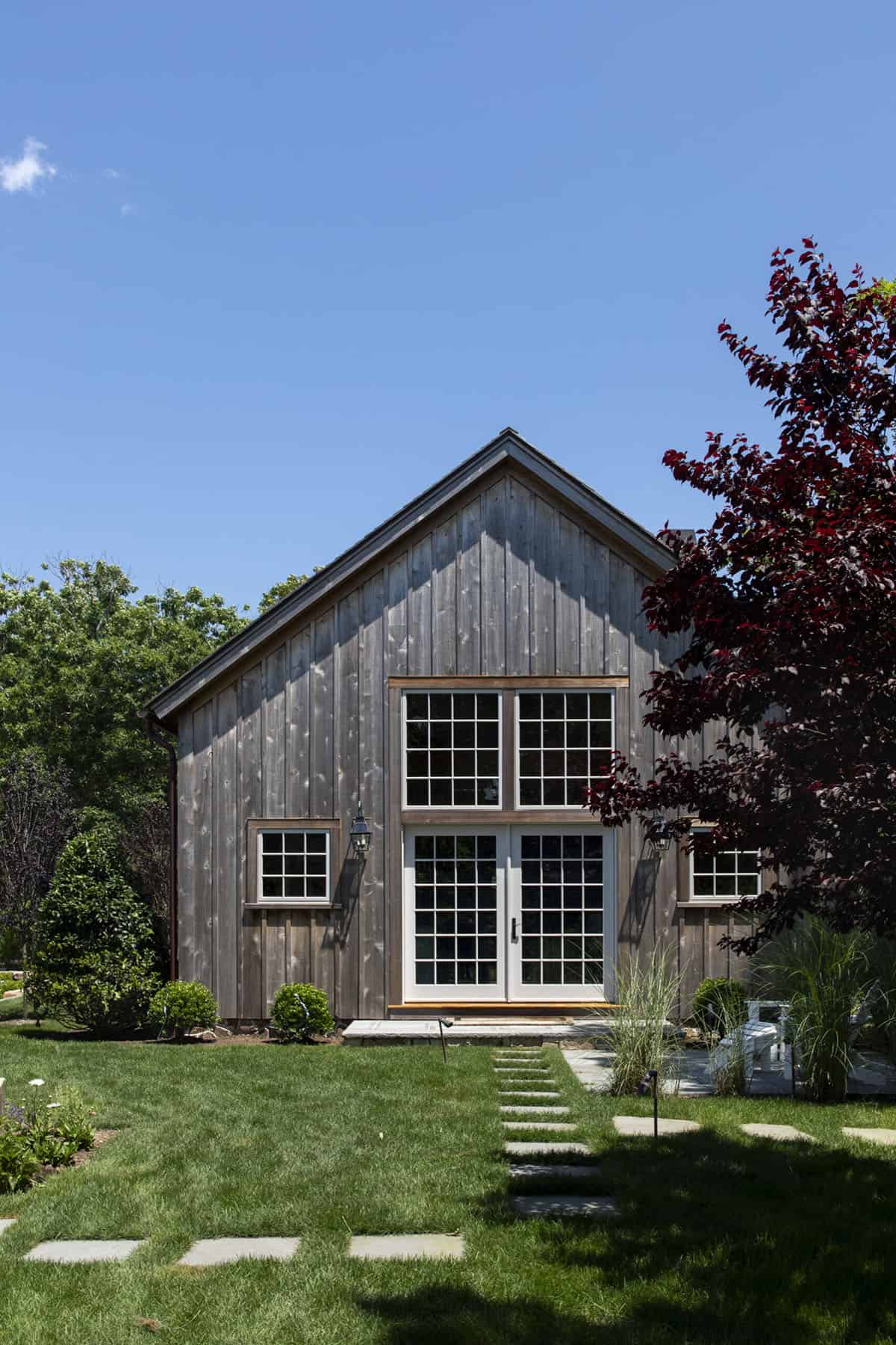 modern rustic carriage house