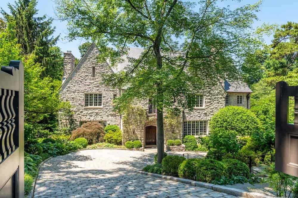 stone house exterior