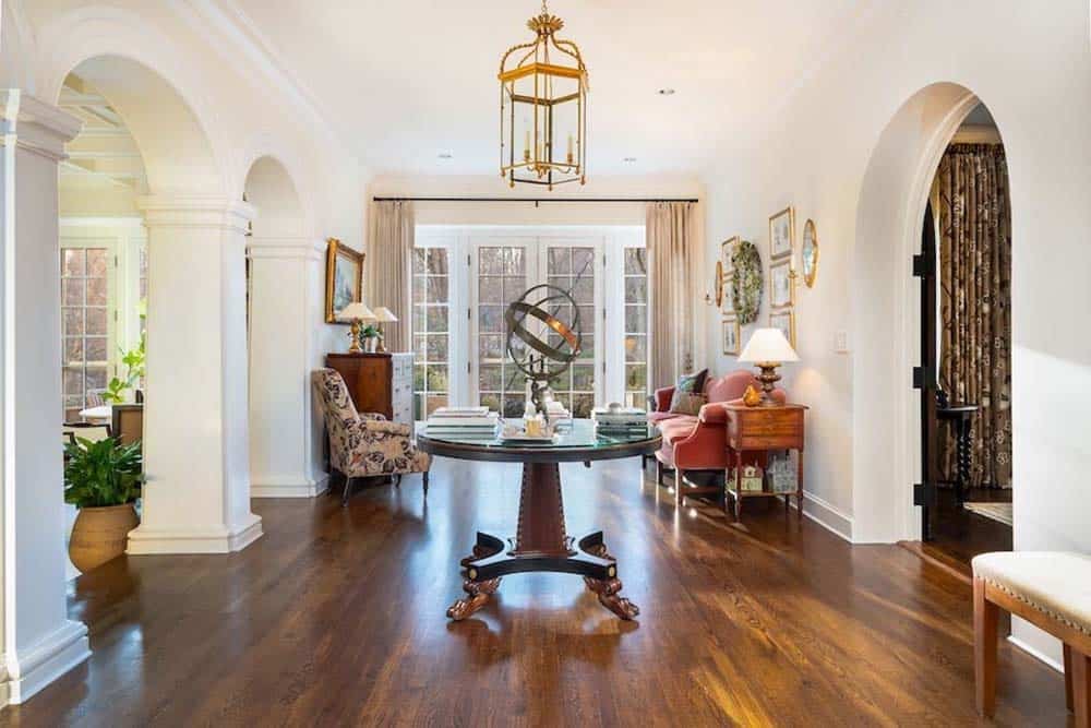 traditional style foyer
