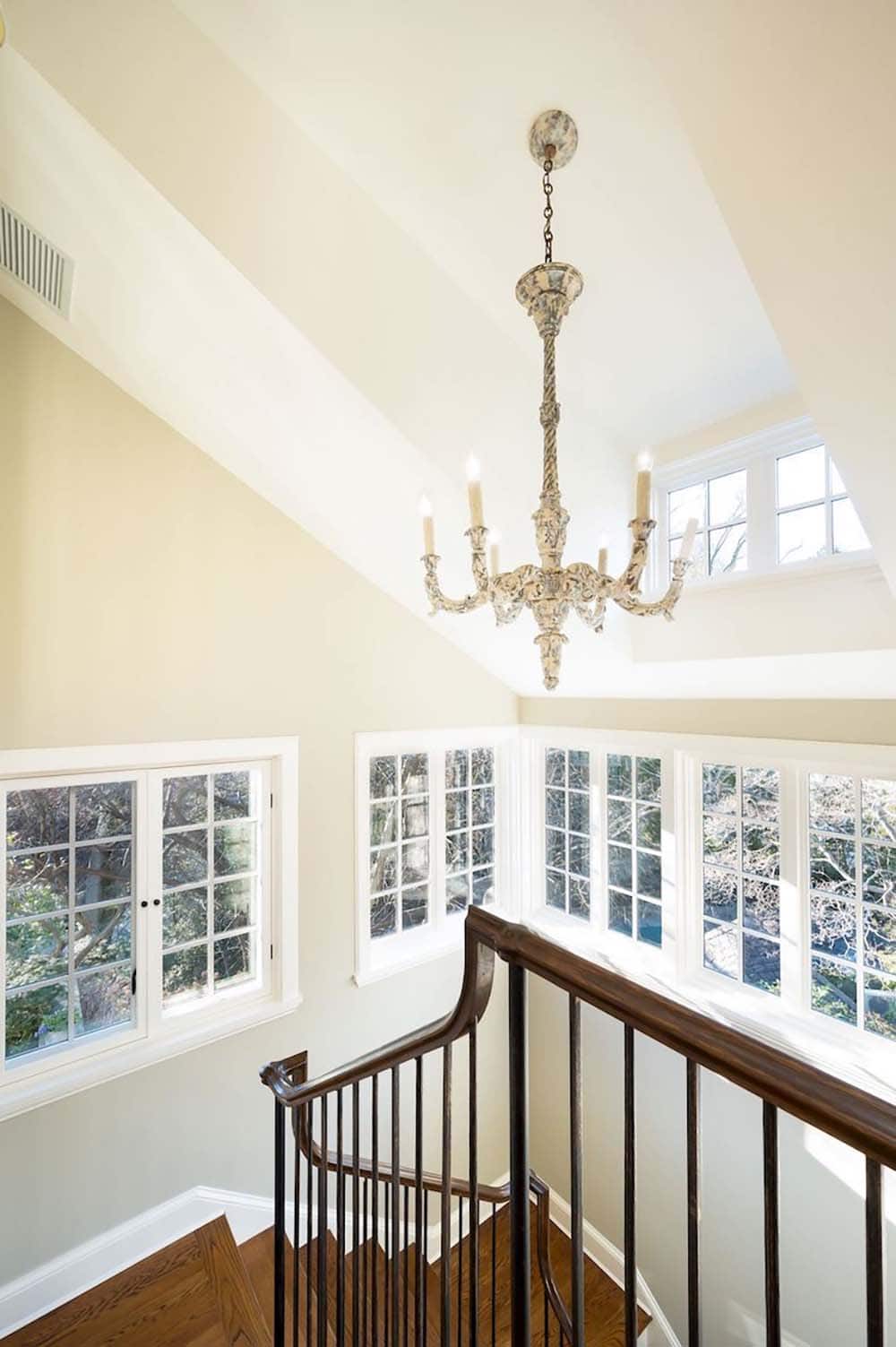 traditional style staircase