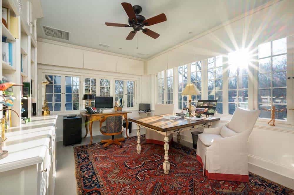 traditional style home office