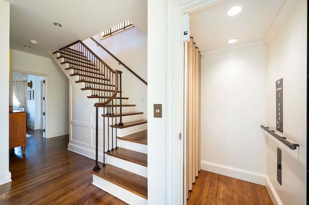 traditional style staircase