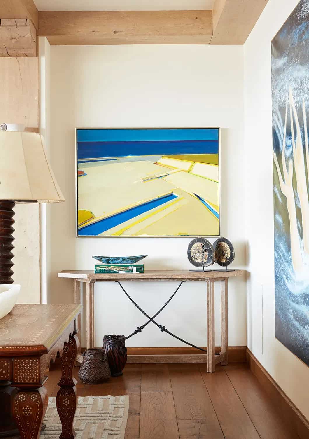 coastal style family room