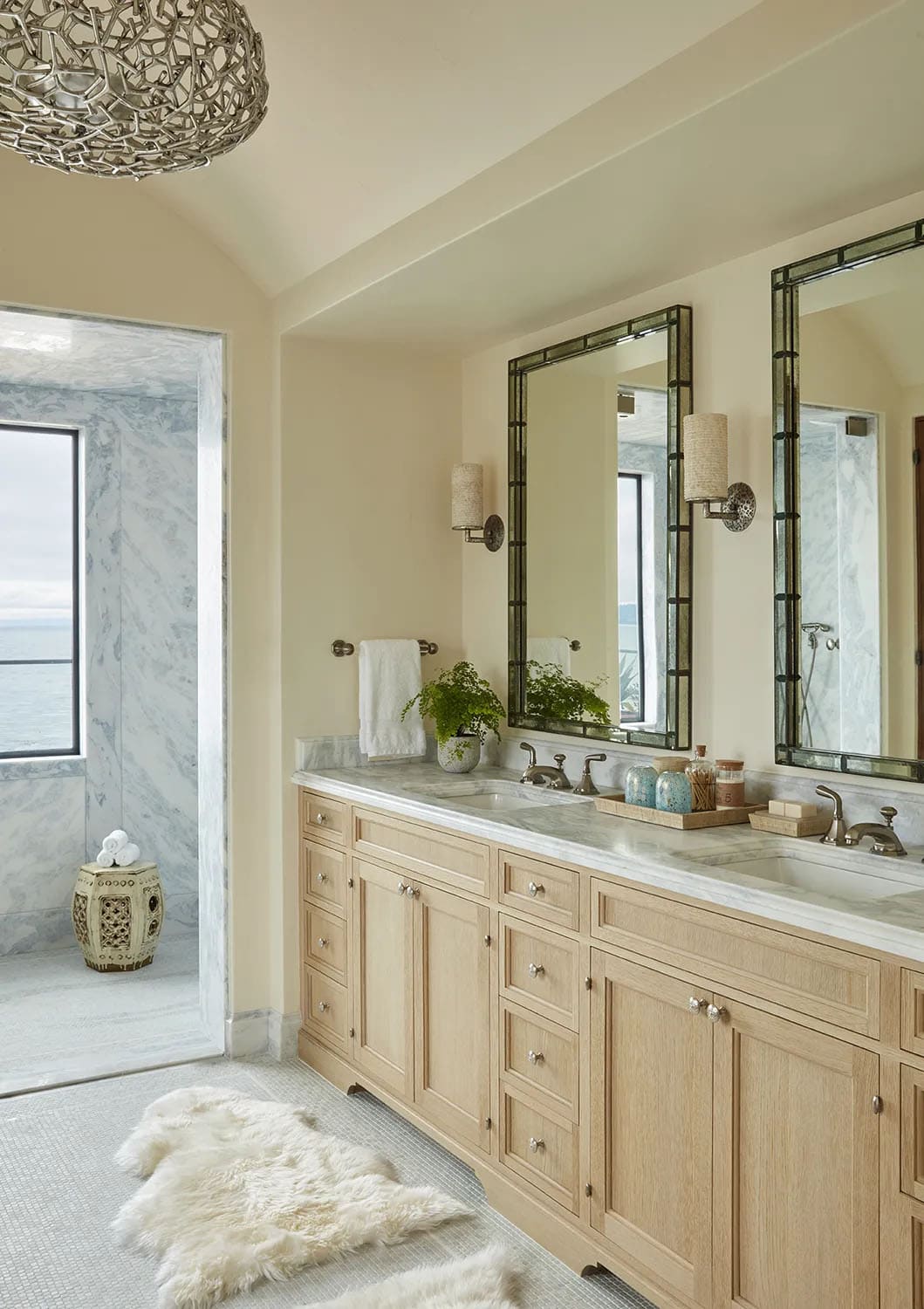 coastal style bathroom vanity