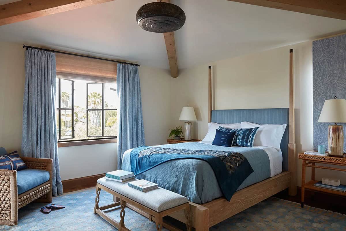 coastal style bedroom