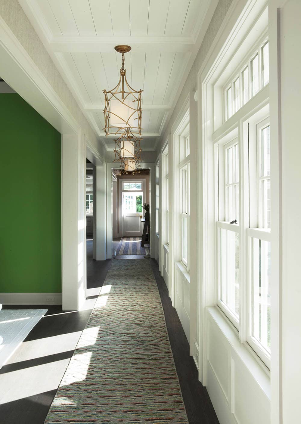 contemporary hallway