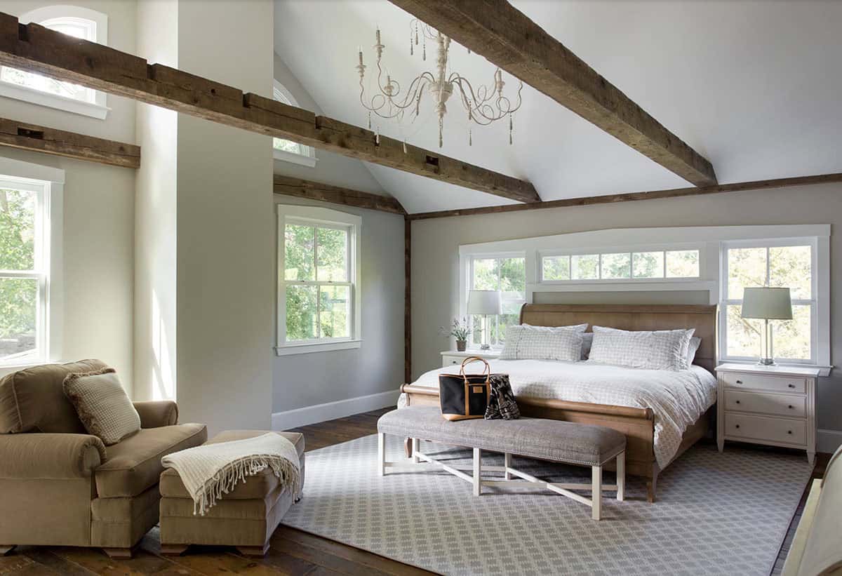 farmhouse style bedroom