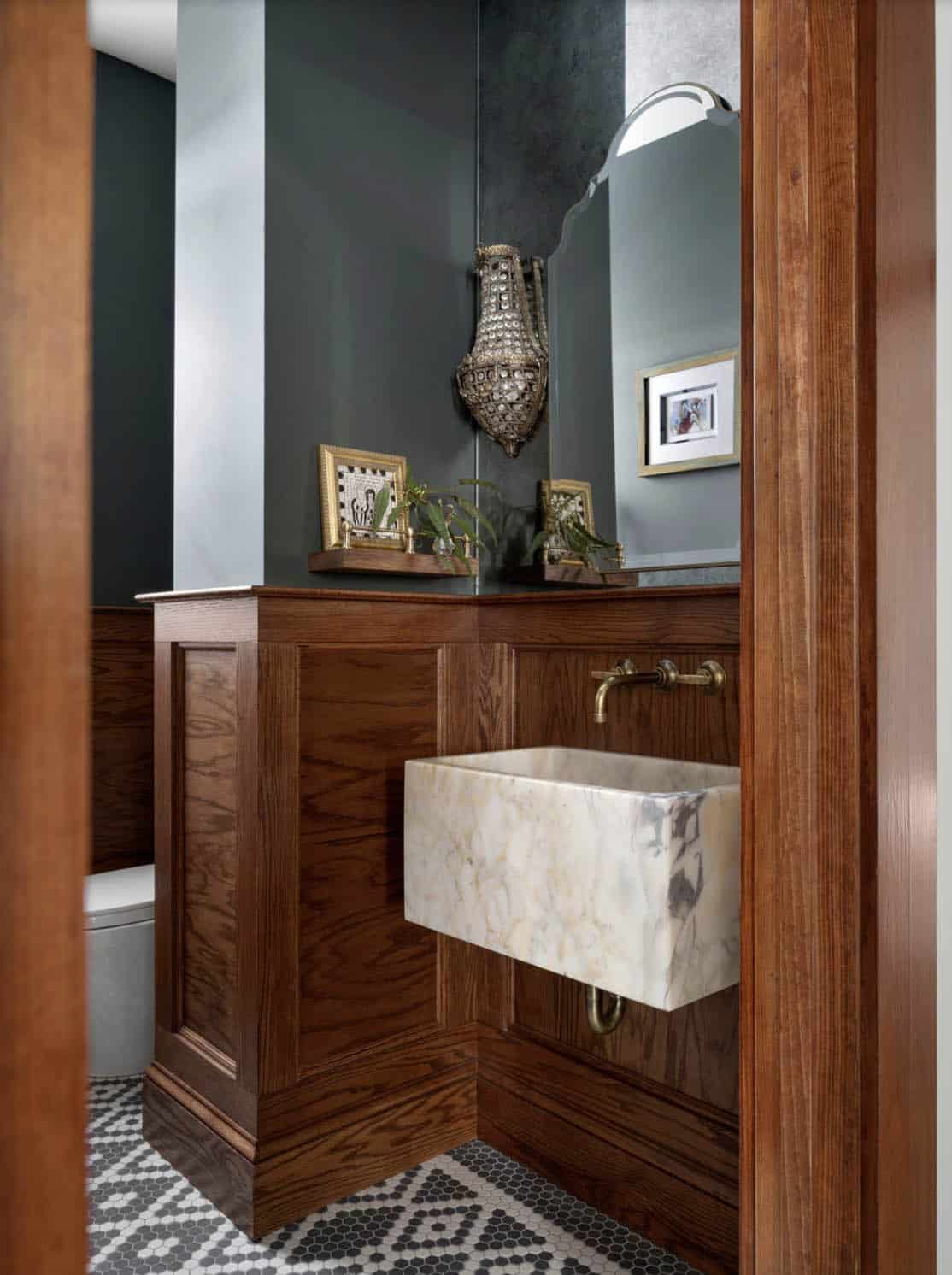 Craftsman Powder Room