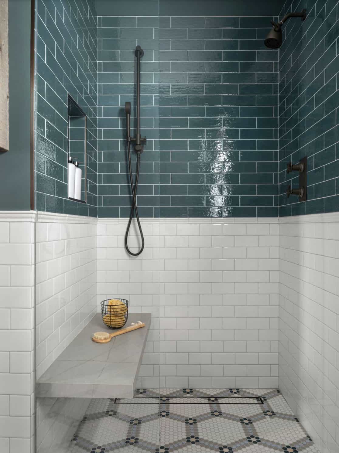 Craftsman Bathroom Shower