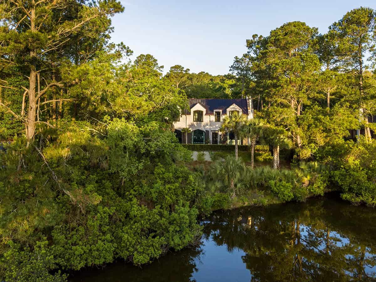 island retreat exterior
