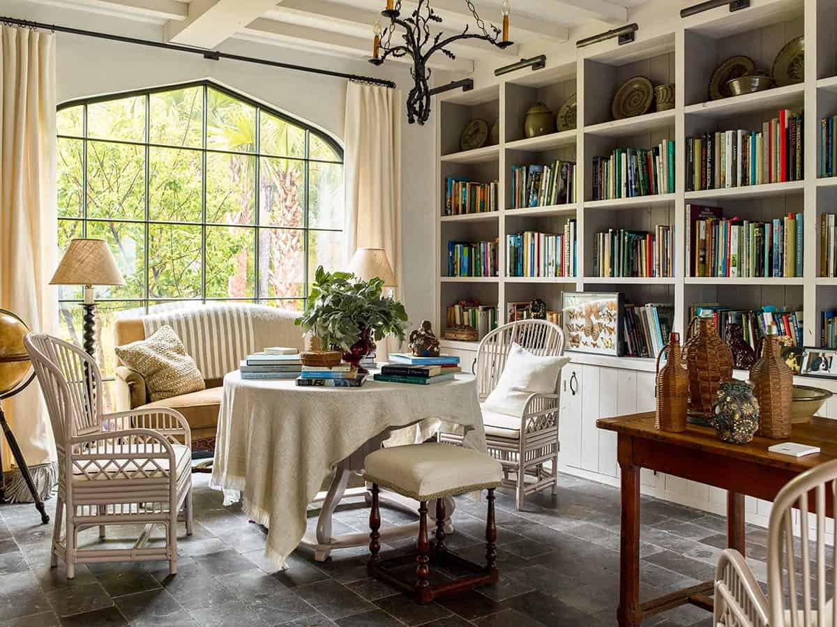 traditonal style home office