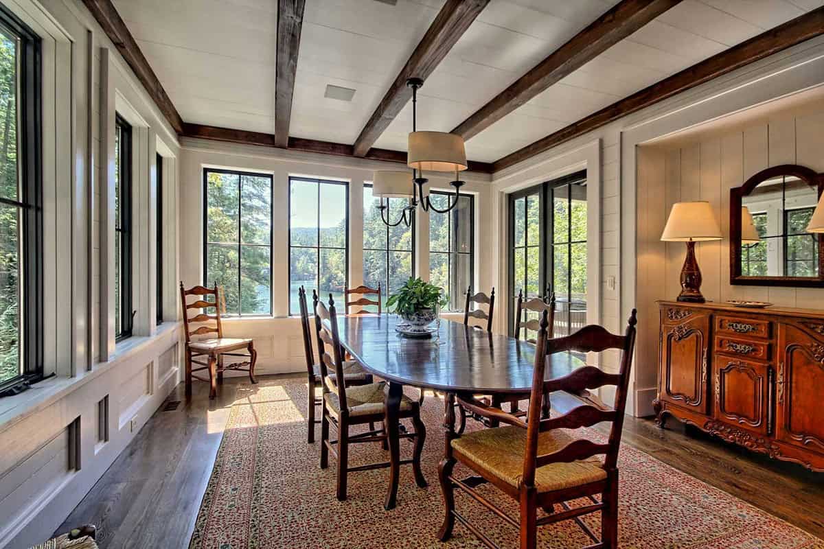 farmhouse style dining room