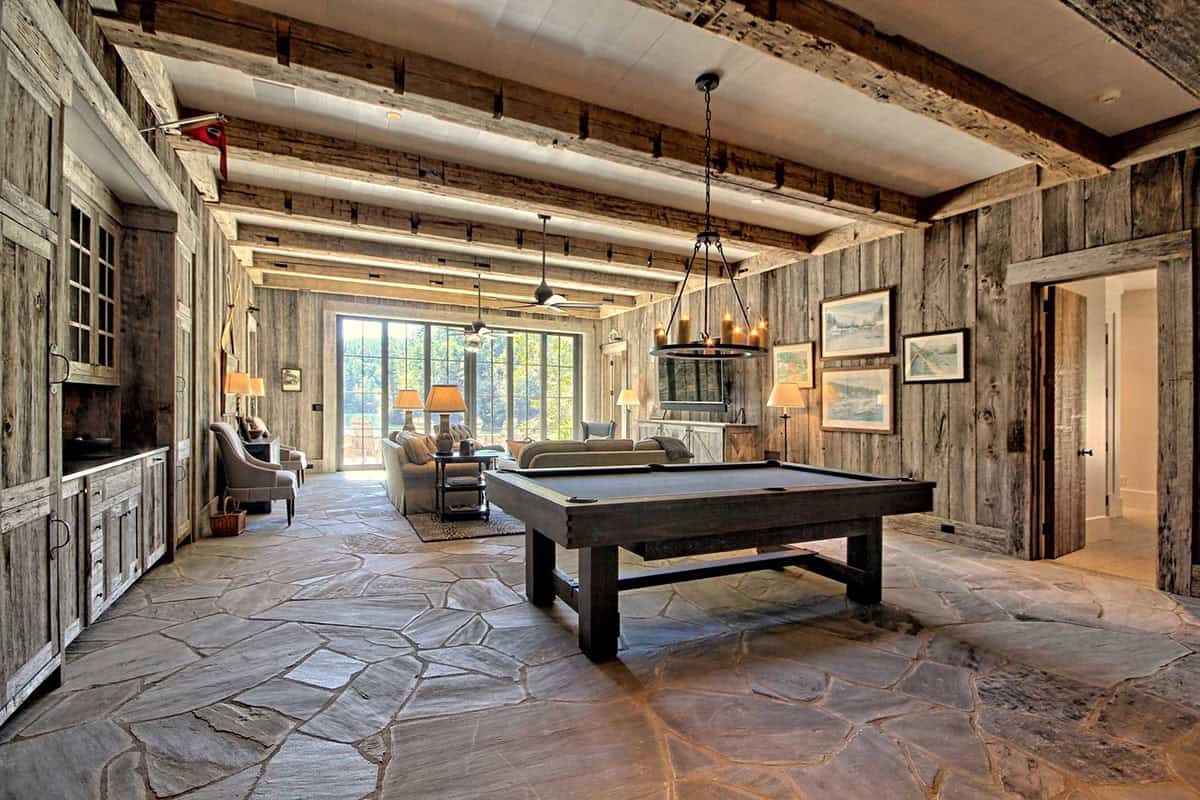 farmhouse style family room