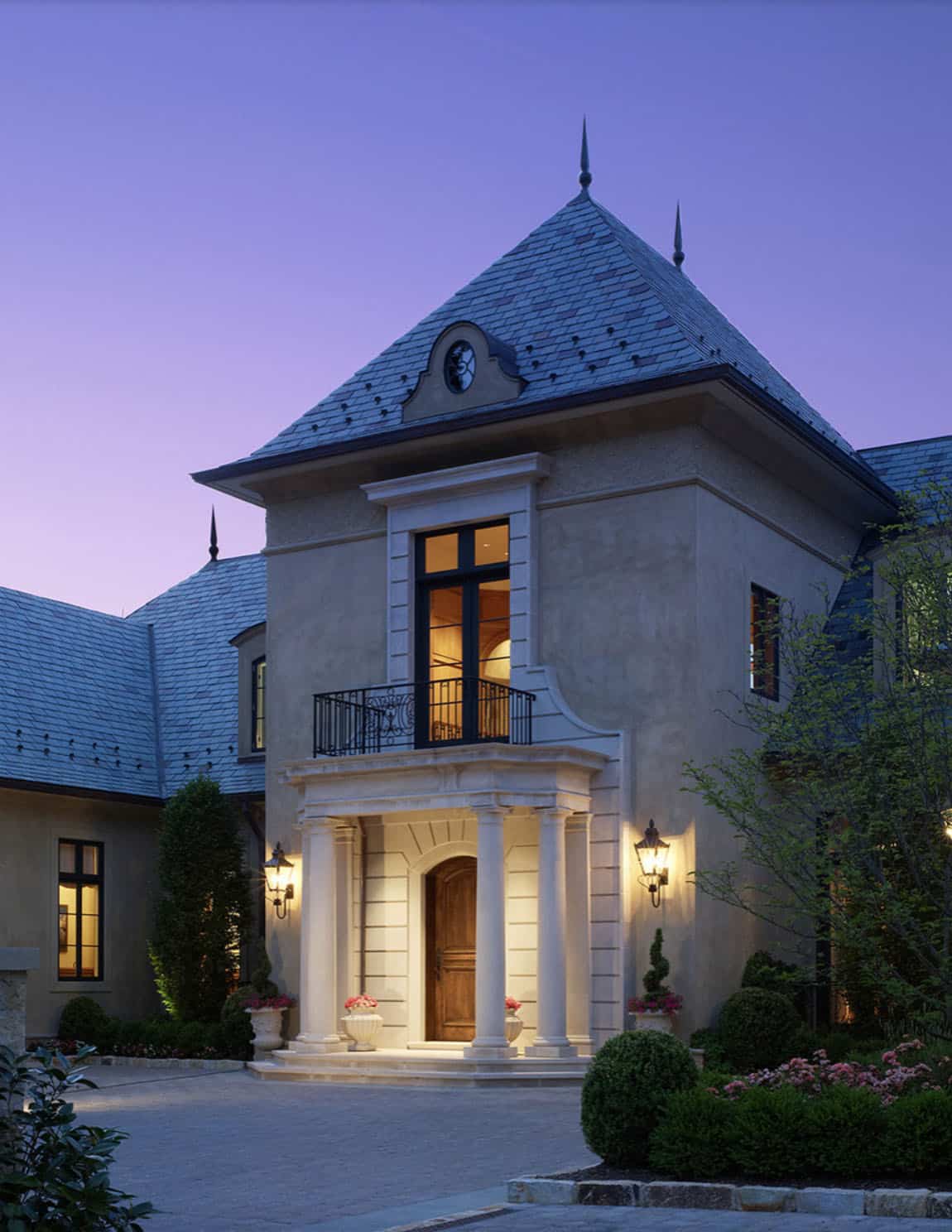 french country house exterior