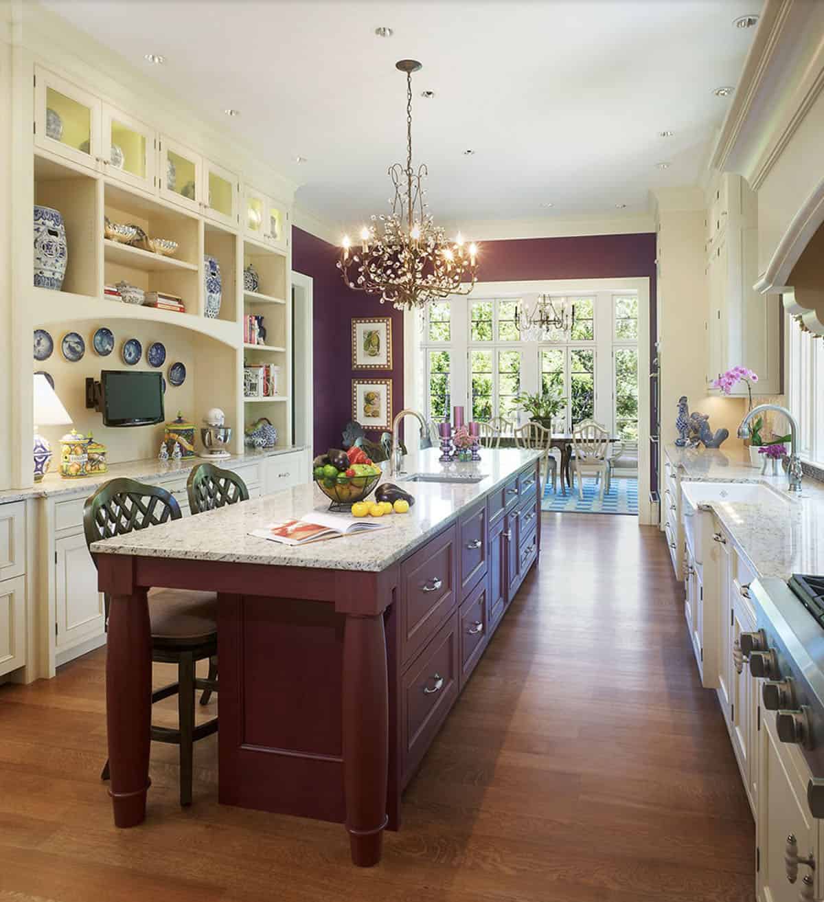 traditional style kitchen