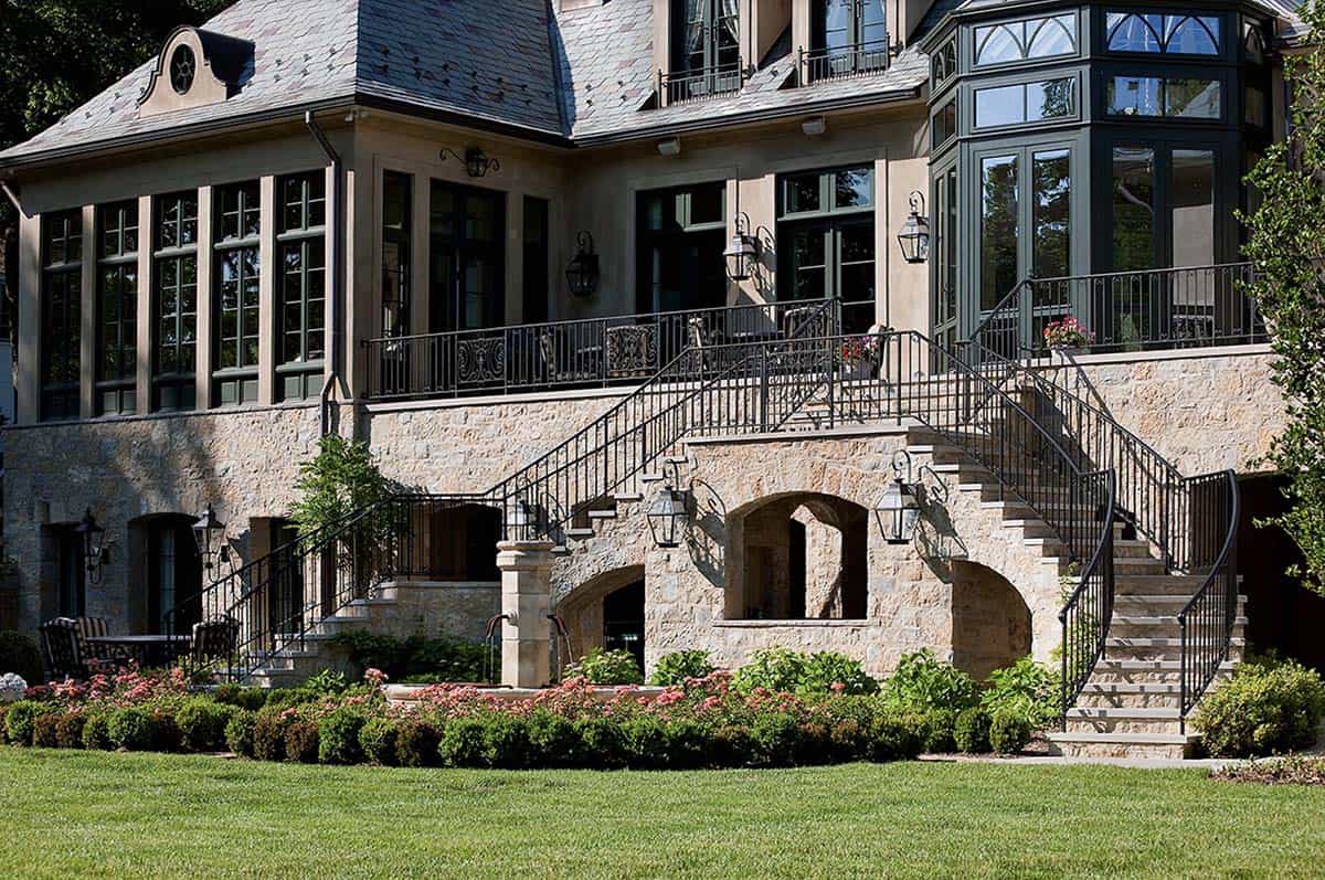 french country house exterior 