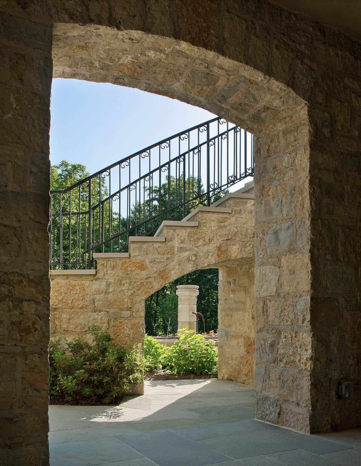 french country house exterior 